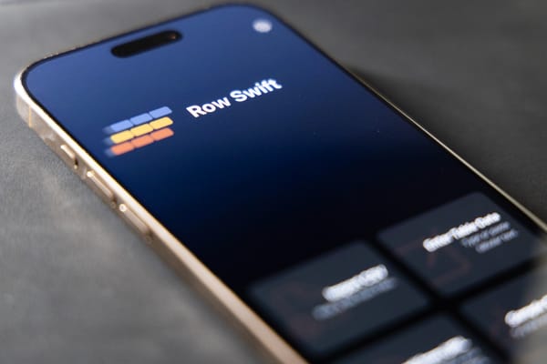 RowSwift: A Simple CSV Analyzer for iOS
